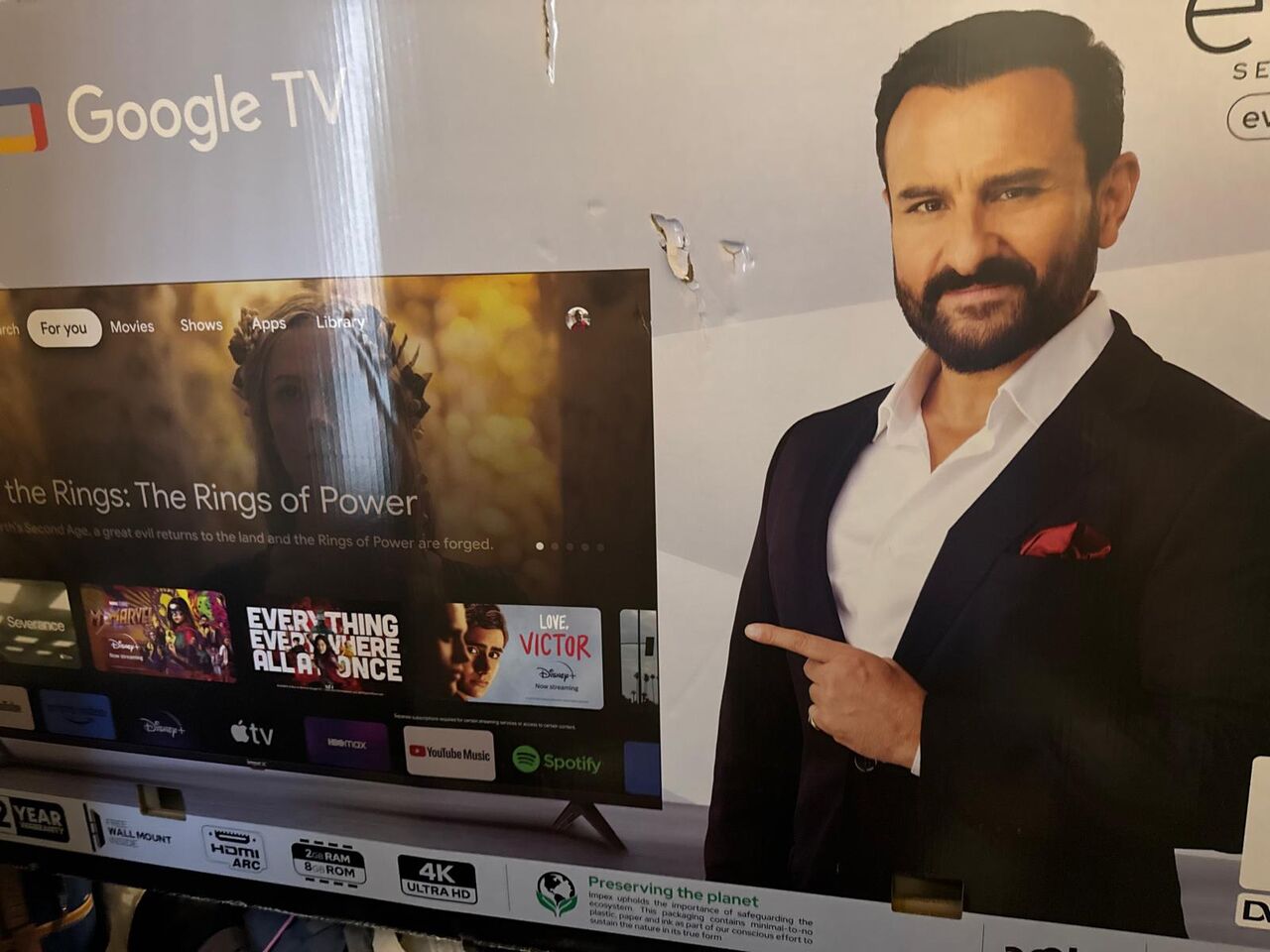 Khobar, Electronics, SAR 1600,  65 INCHES IMPEX GOOGLE TV