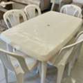 SAR 150,  Dinning Table With 6 Chairs For Outdoor/ Indoor