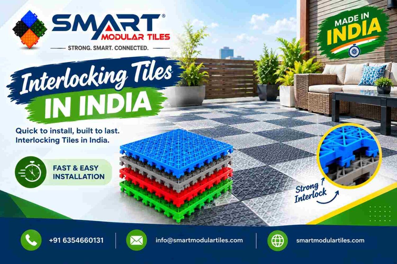 Mumbai, Construction, Interlocking Tiles In India