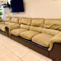 SAR 300,  HomeCenter® 3 Piece Sofa Set Golden Brown Color