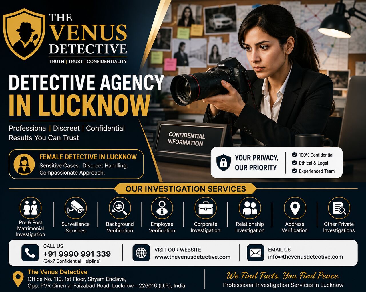 Lucknow, General, Detective Agency In Lucknow &ndash; Professional & Confidential Investigation Services