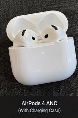 Jeddah, Electronics, SAR 569,  Apple AirPods 4 With Active Noise Cancellation (ANC) &ndash; Like New