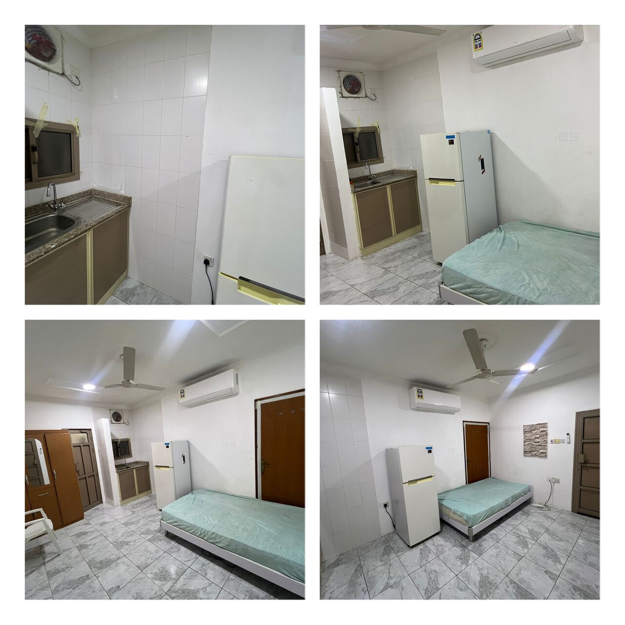 Manama, Apartments, Flats, Houses & Villas, BHD 125/month,  Furnished,  Studio,  Affordable Studio Flat For Rent In Sahala Near Khamis