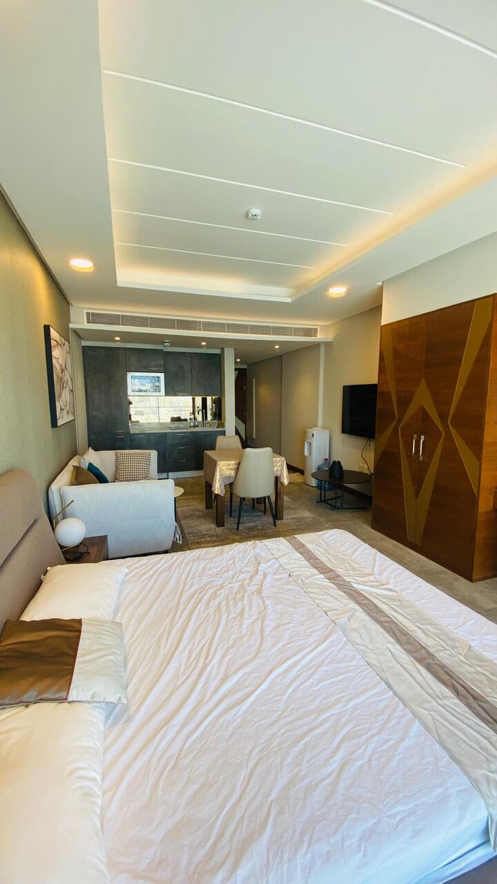 Hidd, Apartments, Flats, Houses & Villas, BHD 260/month,  Furnished,  Studio,  Modern Furnished Studio For Rent In Hidd | Sea View | Balcony