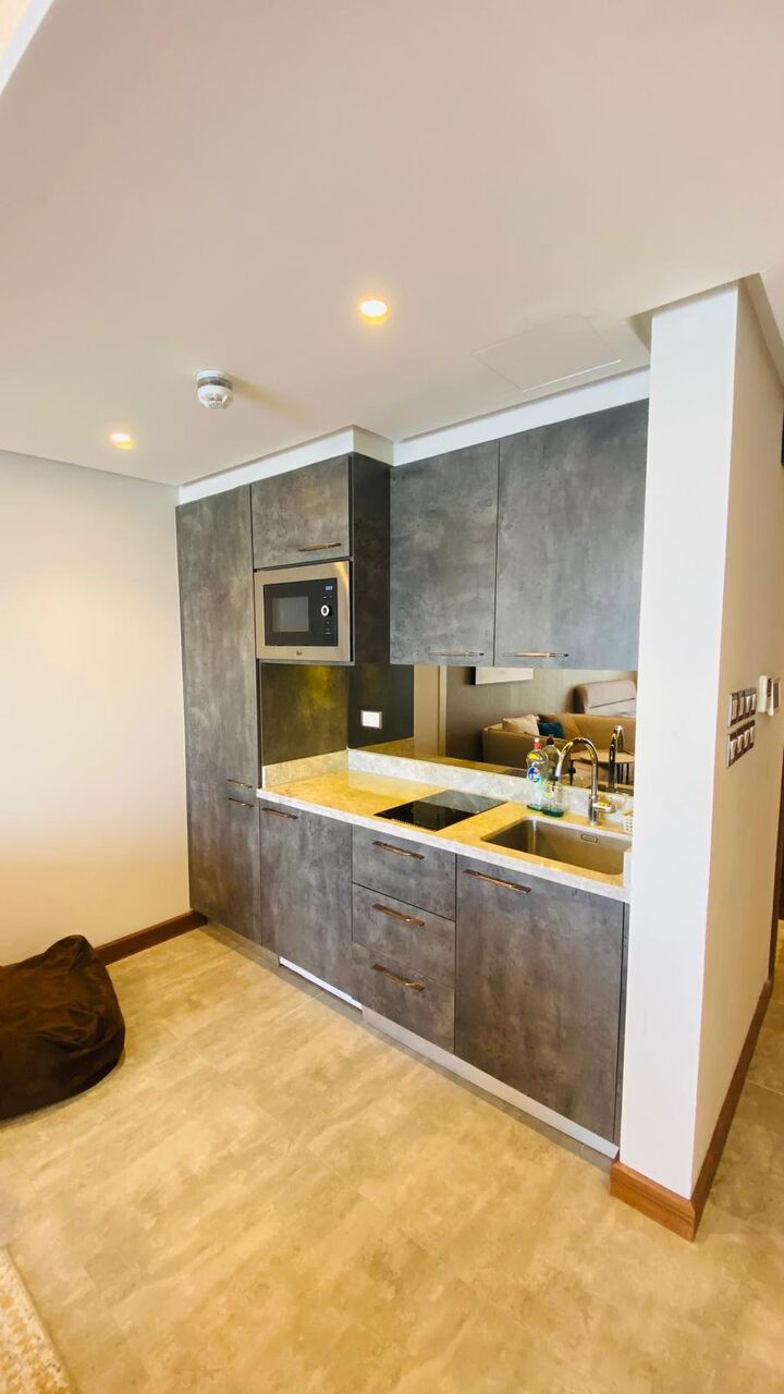 Hidd, Apartments, Flats, Houses & Villas, BHD 260/month,  Furnished,  Studio,  Modern Furnished Studio For Rent In Hidd | Sea View | Balcony