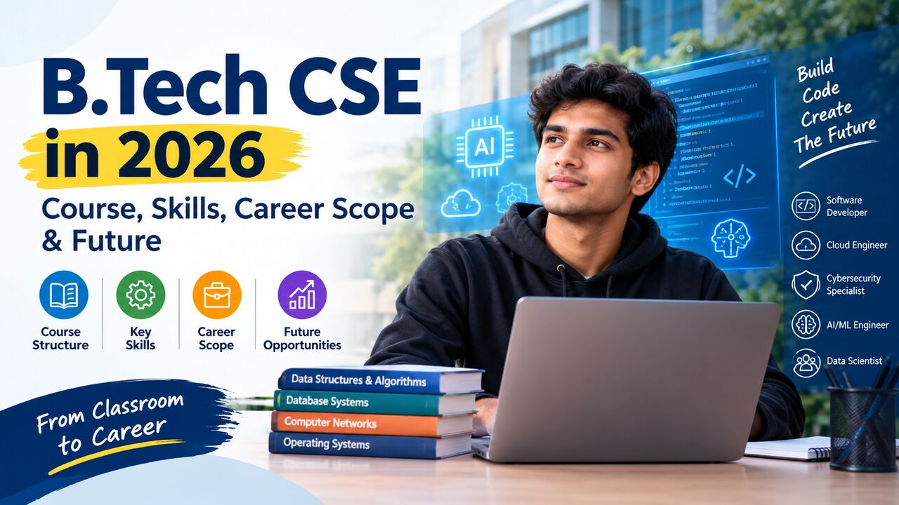 Gurugram, Education, BTech CSE College In Gurugram 2026: Fees, Admissions, Scope