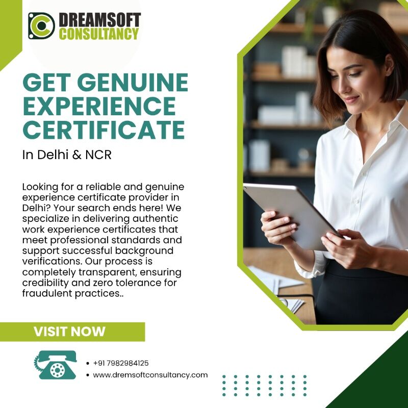 New Delhi, Legal, Professional Experience Certificate Services In Delhi