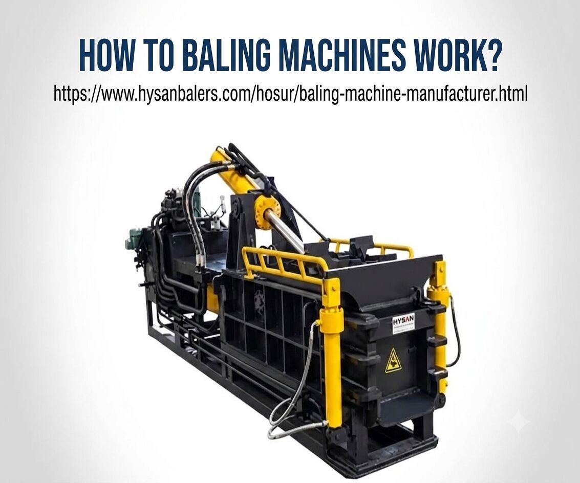 Mumbai, Heavy Equipment, How Do Baling Machines Work?