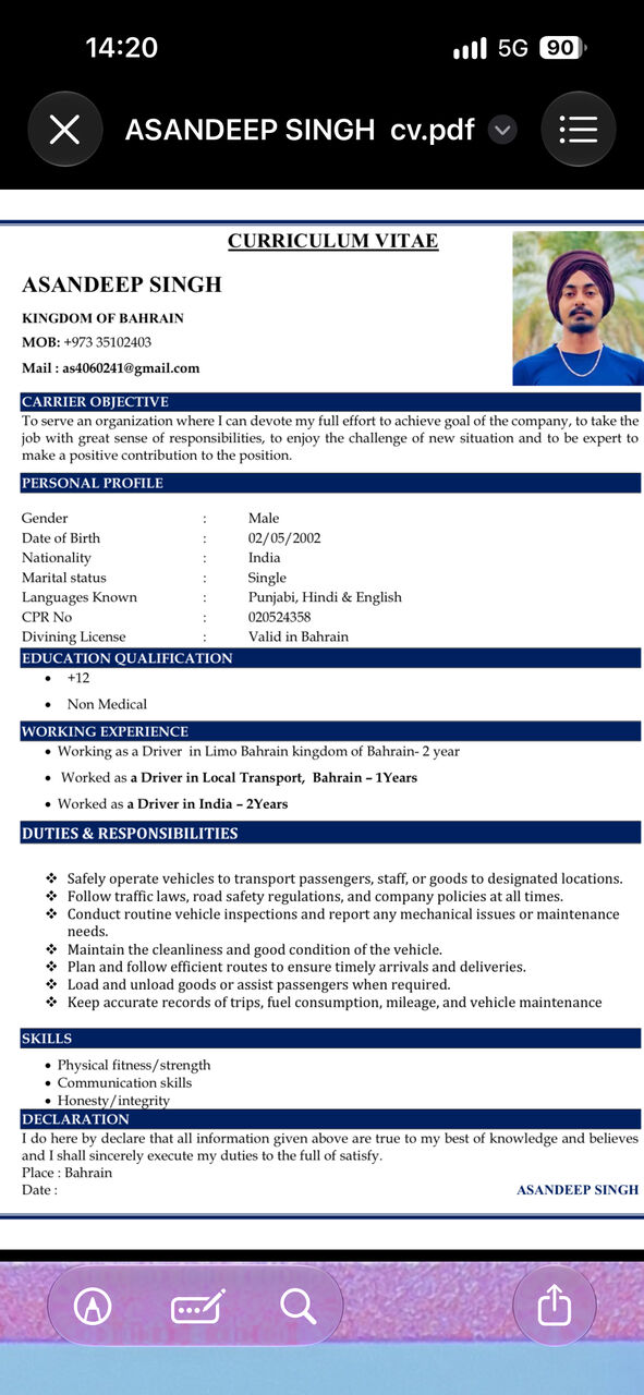 Zinj, Job Seekers, Light Driver