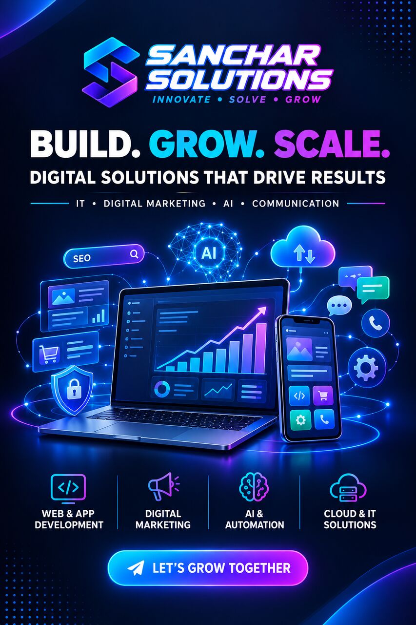 Noida, Business, Sanchar Solution &ndash; IT & Digital Solutions Company In Noida