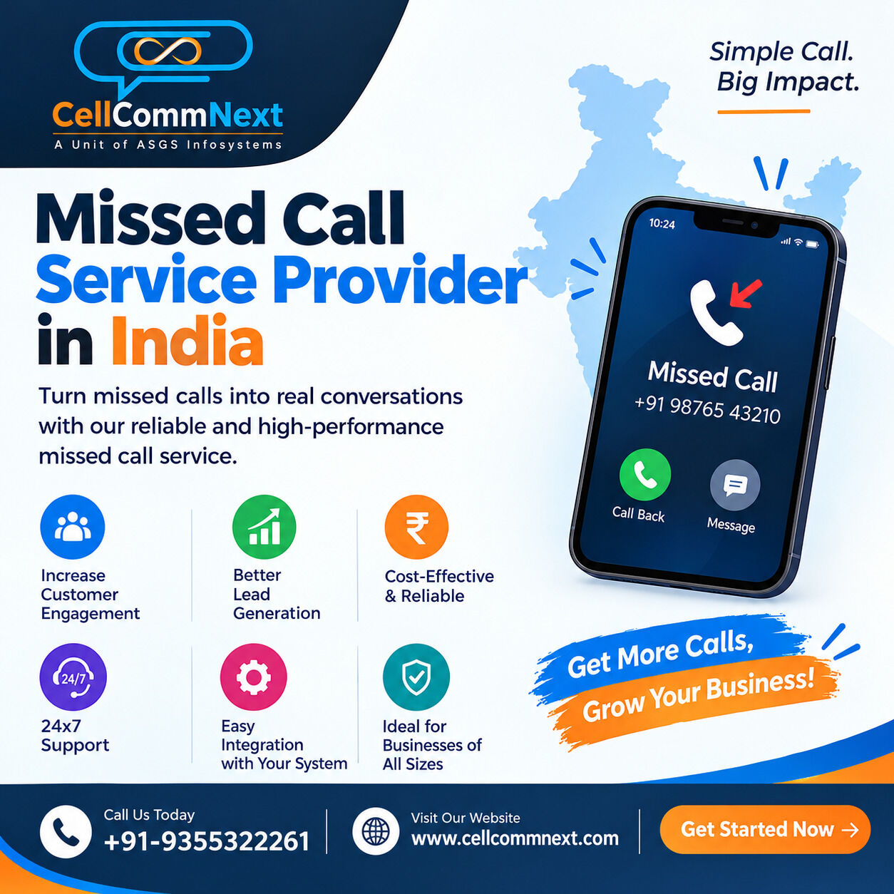 New Delhi, Computer, Best Missed Call Service Provider In India