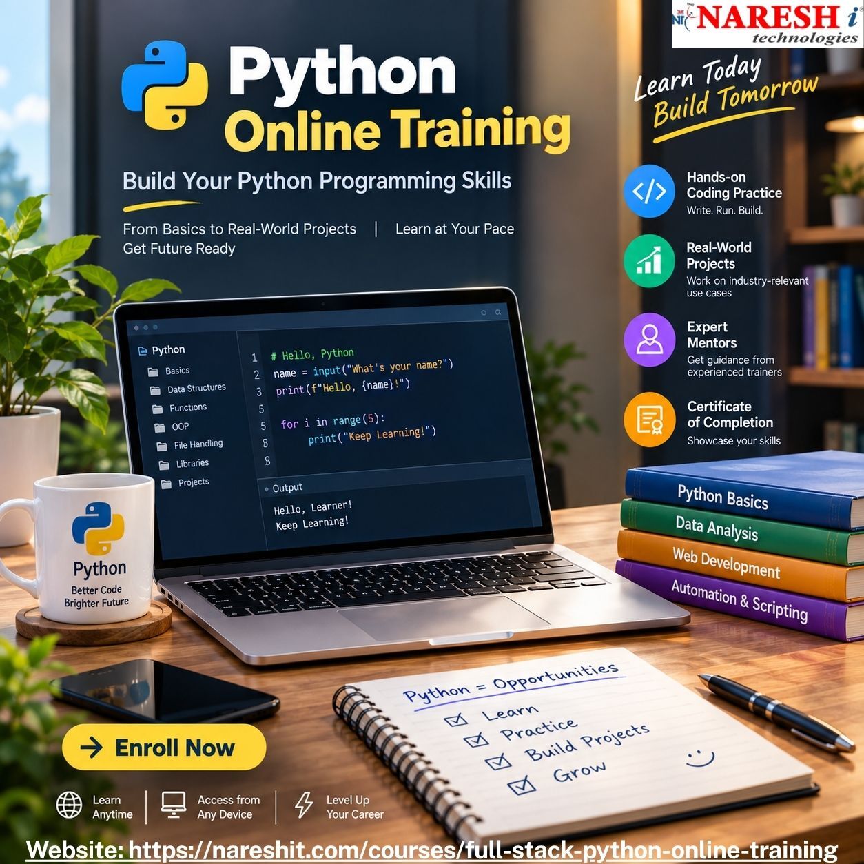 Hyderabad, Training, Python Online Training &ndash; Build Your Python Programming Skills