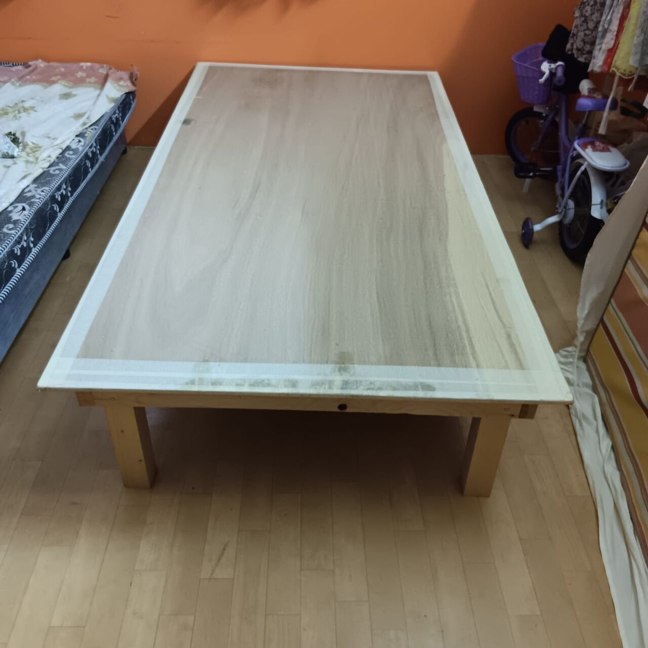 Al Malaz, Furniture, SAR 1,  Want To Sell My Iron Bed, Wooden Bed And 3 Seater&rsquo;s Sofa