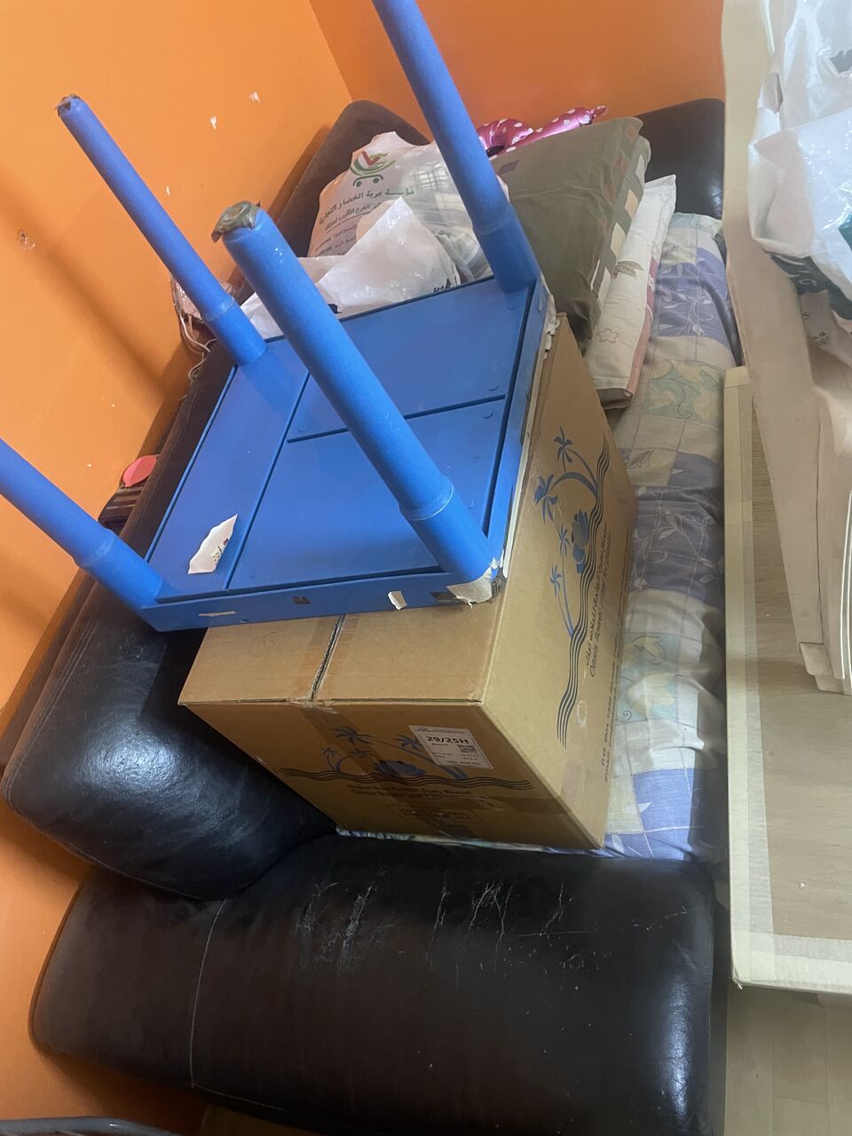 Al Malaz, Furniture, SAR 1,  Want To Sell My Iron Bed, Wooden Bed And 3 Seater&rsquo;s Sofa