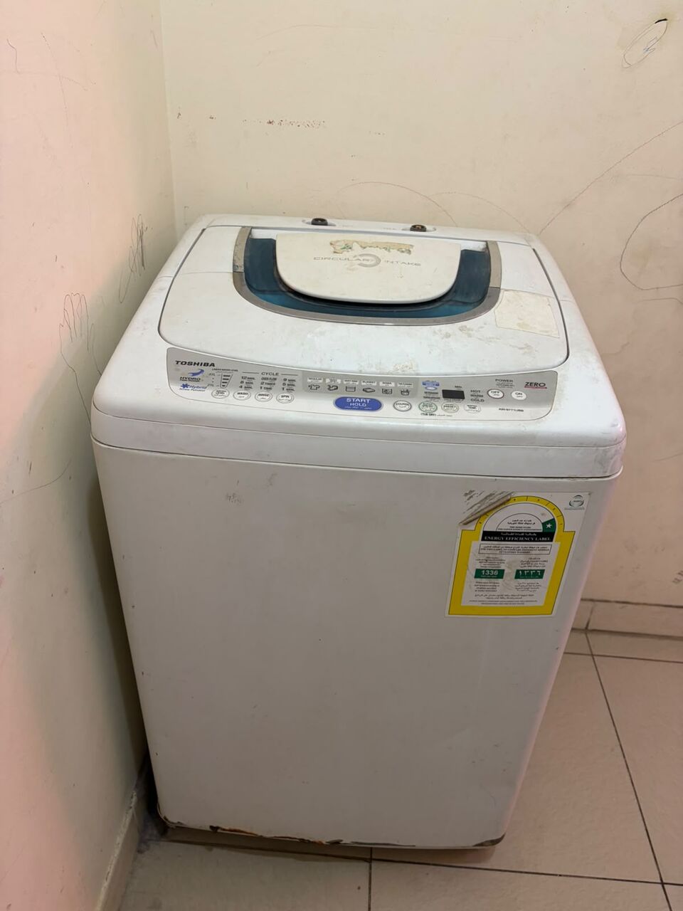 Riyadh, Household Items, SAR 500,  Toshiba Washing Machine For Sale