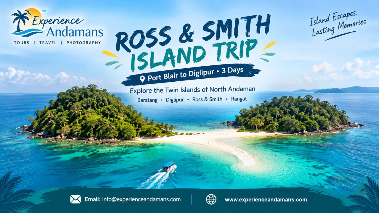 Mumbai, Travel, Cab From Port Blair To Diglipur Via Baratang, Rangat And Visit Ross And Smith Island 3 Day