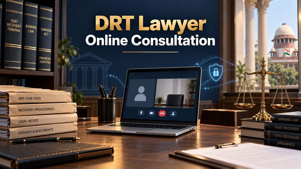 Ghaziabad, Legal, How Can DRT Lawyer Online Consultation Help Borrowers Today?