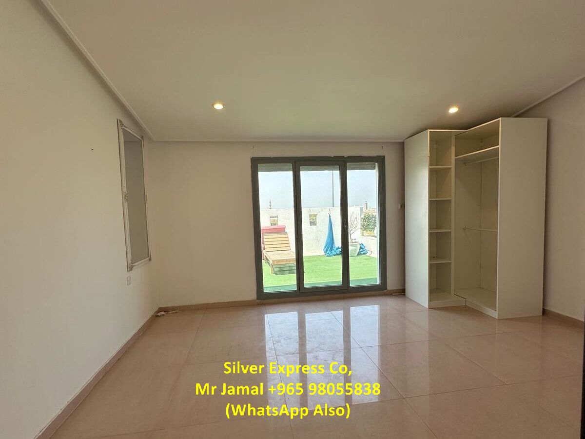Egaila, Apartments, Flats, Houses & Villas, KWD 450/month,  2 BR,  200 Sq. Meter,  Beautiful 2 Bedroom Rooftop Apartment With Balcony In Egaila.