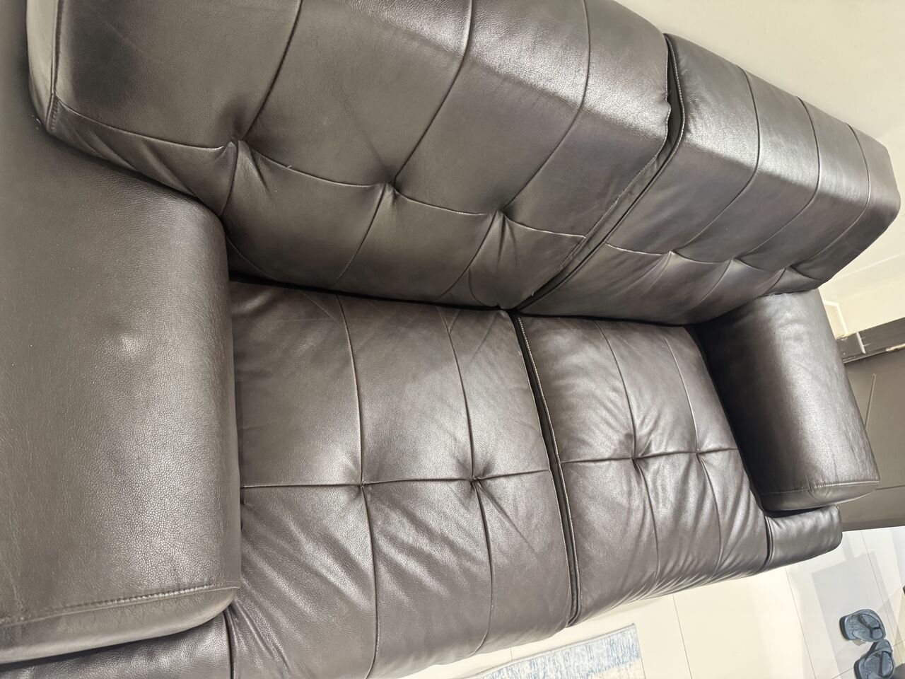 Al Ghadir, Furniture, SAR 350,  Sofa - Home Center For Sale (350 For 3 And 2 Seater )