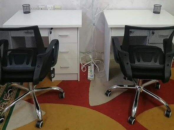 Riyadh, Furniture, SAR 600,  Desks + Skating Shoes + Freezer
