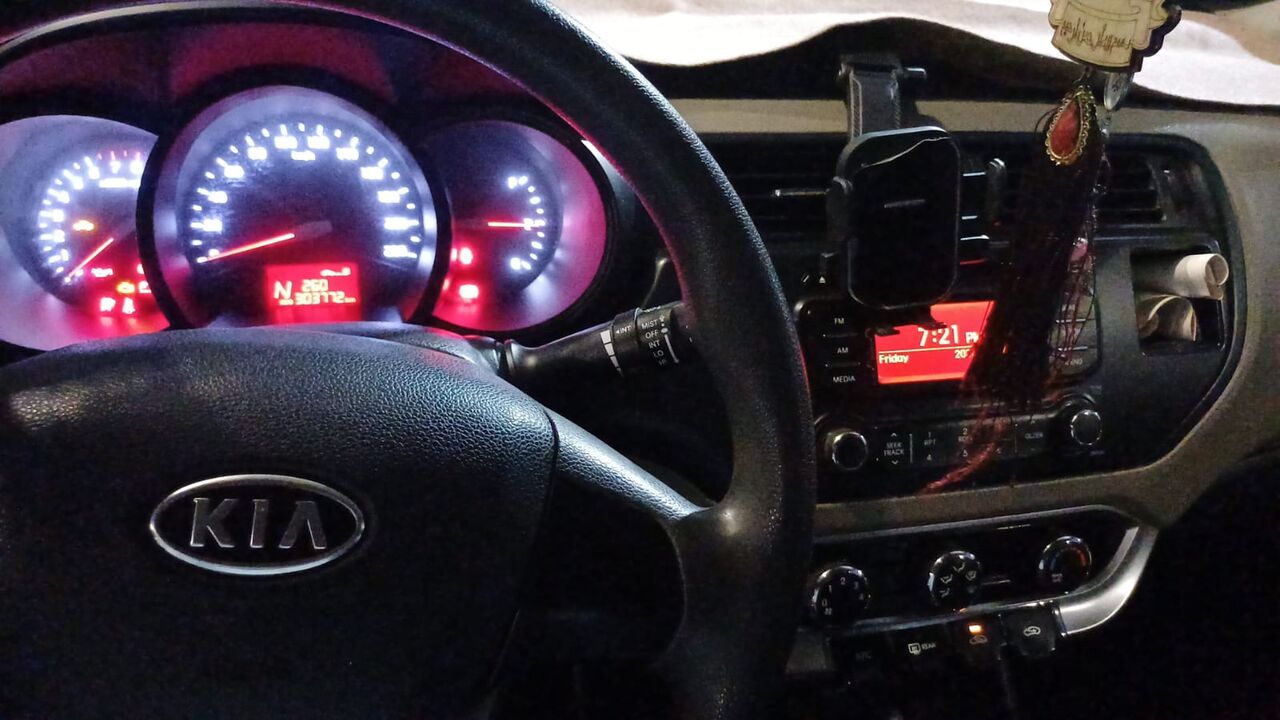 Al Zahra, Vehicles, Cars & Trucks , SAR 21500,  Kia Rio,  2012,  Automatic,  306000 KM,  Urgent Car For Sale