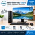 SAR 900,  Dell Optiplex Tiny 5080 I5 10Gen 16Ram 1TB HDD Full Set