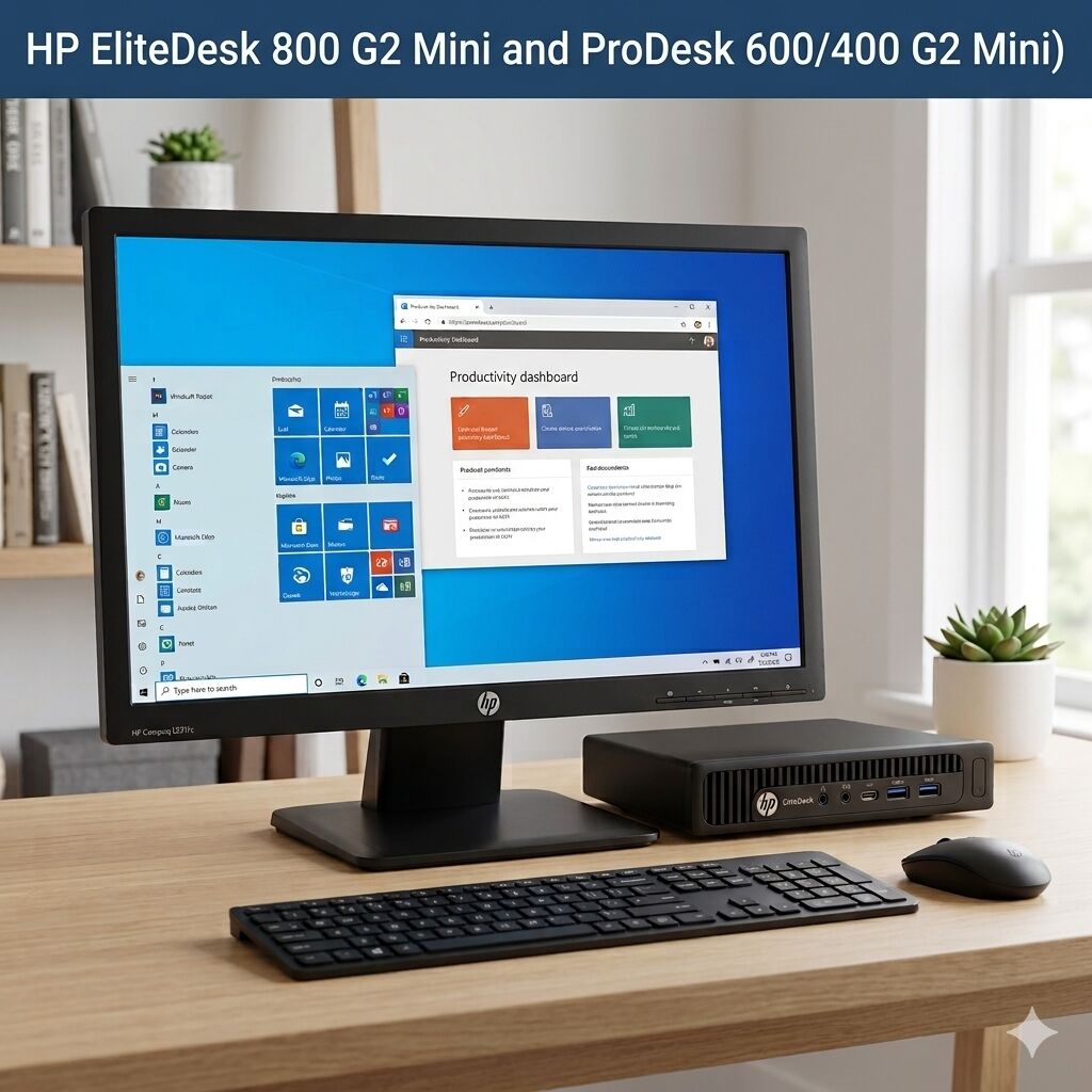 Dammam, Computers, SAR 800,  HP EliteDesk 800 G2 DM Intel Core I5-6500T 2.50 GHz 8 GB DDR4 Desktop 500GB HDD