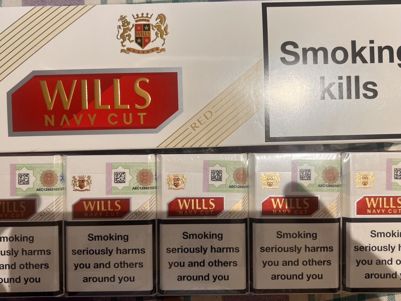 Riyadh, Household Items, SAR 100,  Red Wills Navy Cut Cigarette