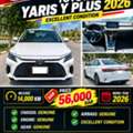 SAR 56000,  Toyota Yaris Y Plus,  2026,  Automatic,  15000 KM,
