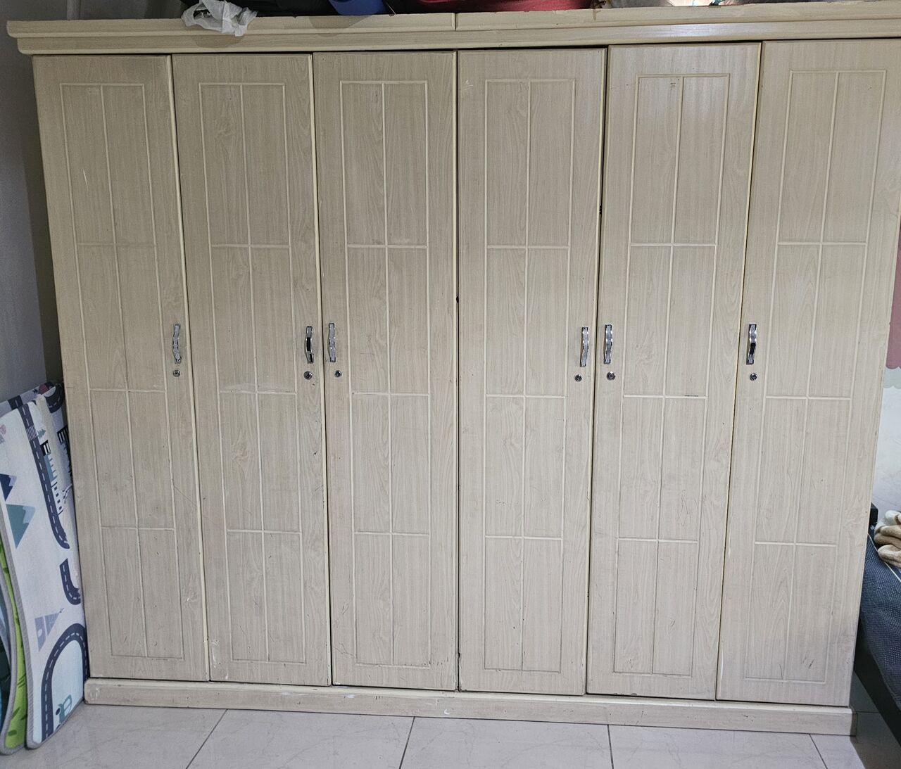 Olaya, Household Items, SAR 250,  Wardrobe, Bed And Table For Sale.