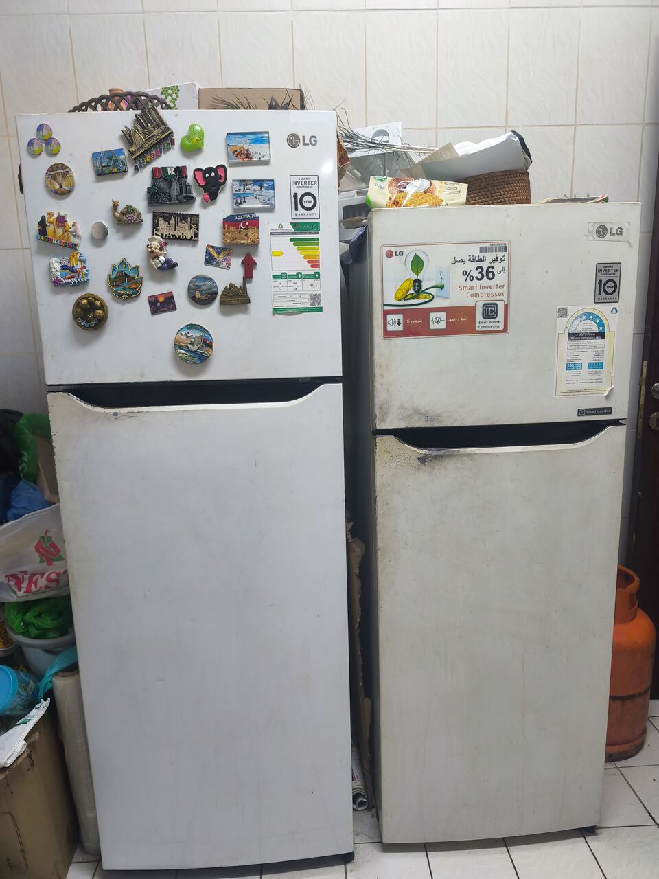 Jubail, Household Items, SAR 900700200,  Two 2 Door LG Refrigerator And LG Washing Machine