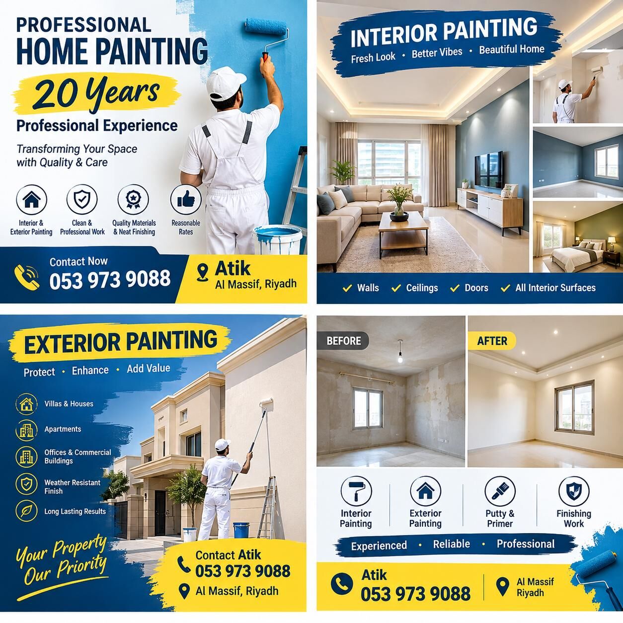 Al Masiaf, Construction, Painter