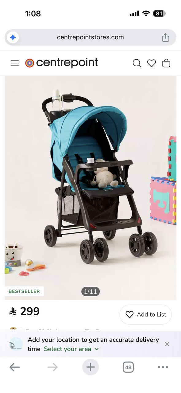 Riyadh, Baby & Kid Stuff, SAR 100,  Baby Stroller For Sale