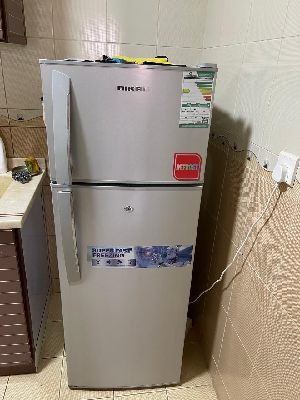 Riyadh, Household Items, SAR 550,  Nikai Refrigerator 206 Litre Purchased On 15 September 2024