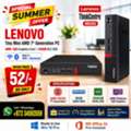 BHD 52,  LENOVO Tiny Mini AMD Graphics Smart PC 8GB DDR4 RAM + 256GB M. 2 SS AMD 1GB Graphics Card