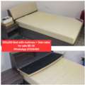 BHD 32,  ✅️ 120x200 Bed With Mattress For Sale In Good Condition With Delivery