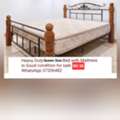 BHD 36,  ✅️ Heavy Duty Queen Bed & Mattress For Sale In Good Condition With Delivery