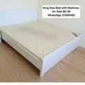BHD 46,  ✅️ King Size Bed & Mattress For Sale In Good Condition With Delivery
