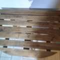 SAR 50,  3-Leg Wooden Side Table - 50 SAR