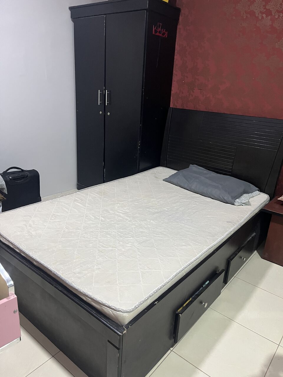 Hofuf, Furniture, SAR 600,  Bed Set , Single Bed , Cubpoard