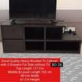 BHD 26,  ✅️ Heavy Duty Tv Table For Sale In Good Condition With Delivery