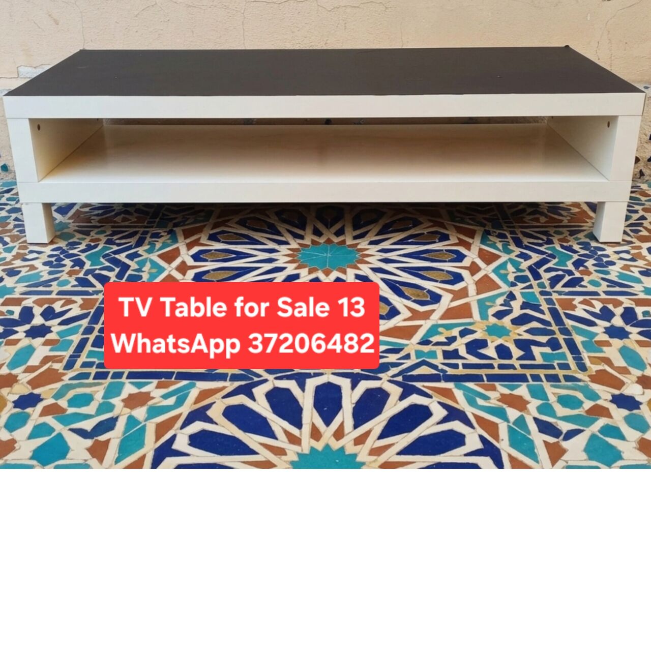Manama, Furniture, BHD 13,  ✅️ Tv Table For Sale In Good Condition With Delivery
