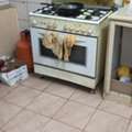 SAR 500,  Washing Machine 12kg, Medium Fridge, Gas Stove 5 Burners Cooking Range
