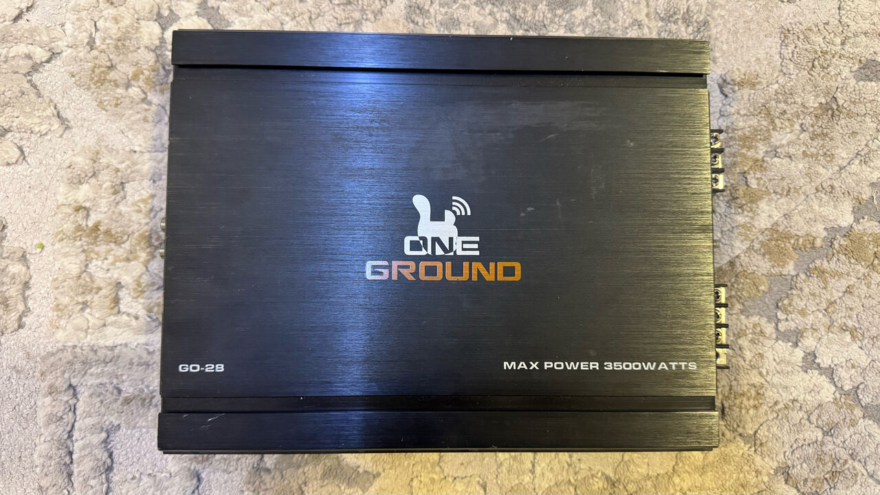Riyadh, Auto Parts, SAR 350,  One Ground GO-28 Car Amplifier &ndash; 3500W Max