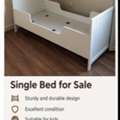 SAR 450,  Single Bed For Sale