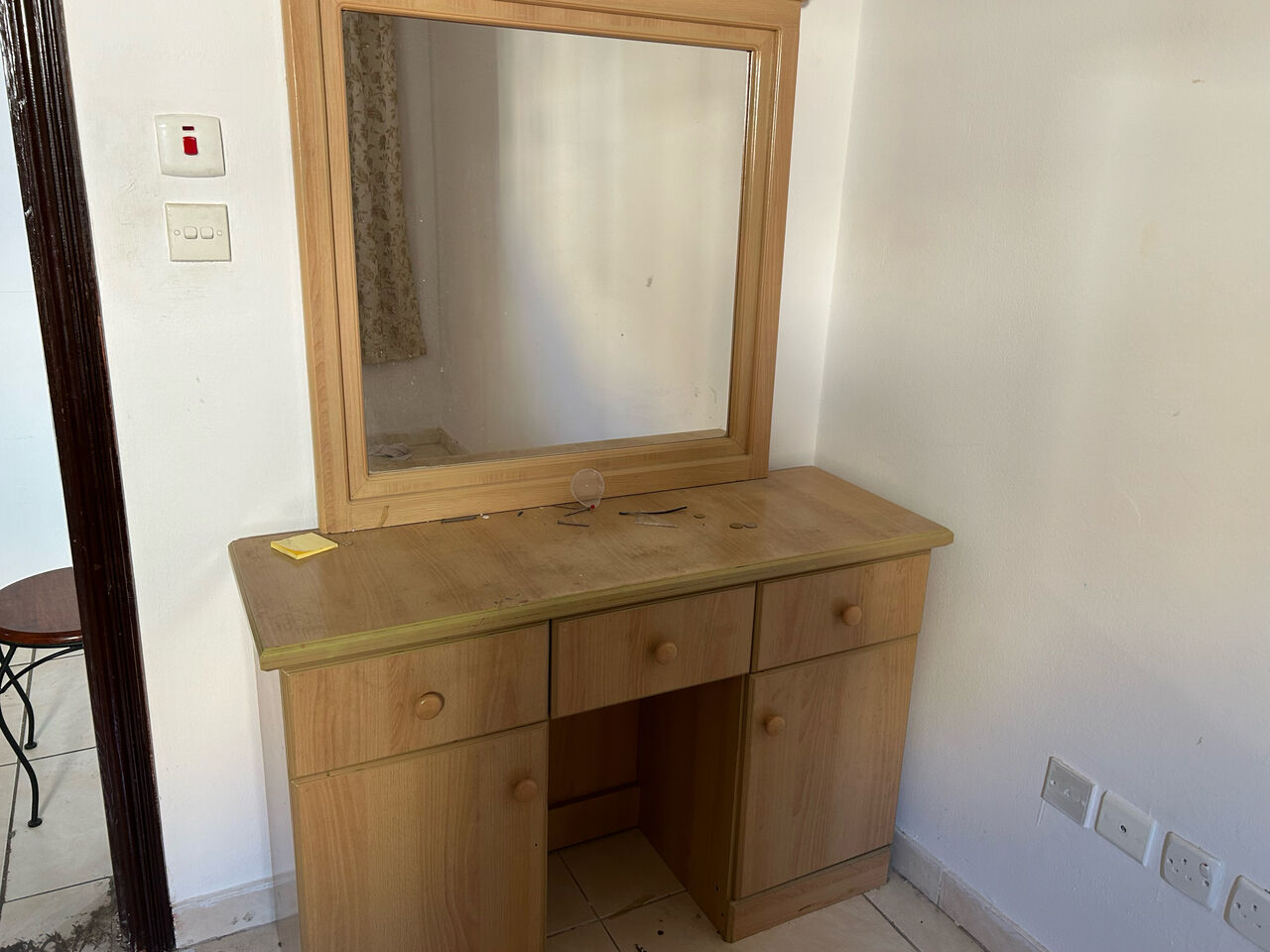 Riyadh, Furniture, SAR 500,  2 Big Closets And Dressor For Sale, Strong Wood