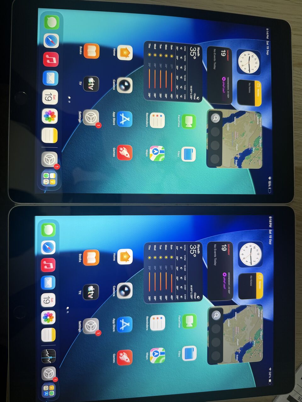 Riyadh, Computers, SAR 950,  2 Ipads 9th Generation For Sale