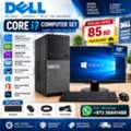 BHD 85,  Dell Core I7 Computer Set | 16GB RAM | 256GB SSD | Windows 10 Pro Office - Call/36841488