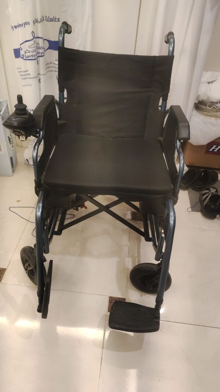 Jeddah, Health & Beauty Items, SAR 1000,  Electric Chair With Lead Acid Battery Foldable