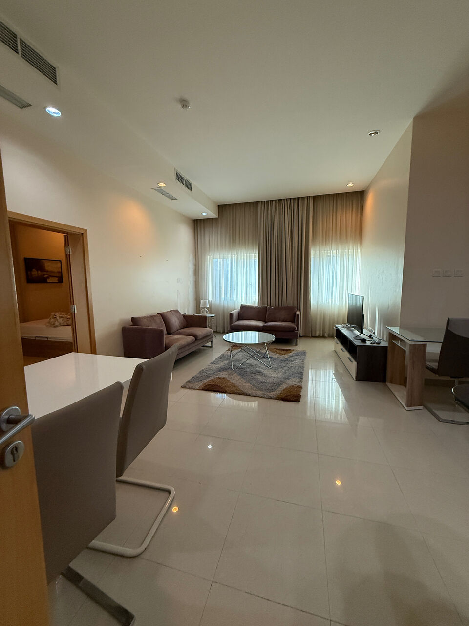 Adliya, Apartments, Flats, Houses & Villas, BHD 350/year,  2 BR,  Luxuary Fully Furnished 2 Bhk With Ewa